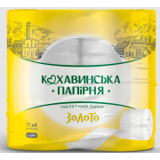 Туалетная бумага целлюлоза на гильзе 4-шар "Золото"...