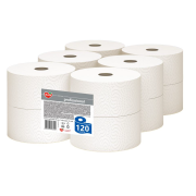 Папір туалетний "Ruta" Professional 12рул 2ш 120м ...