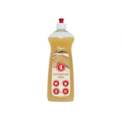 Мыло хозяйственное жидкое ТМ «#1», 1000 г Мыло хозяйственное жидкое ТМ «#1», 1000 г