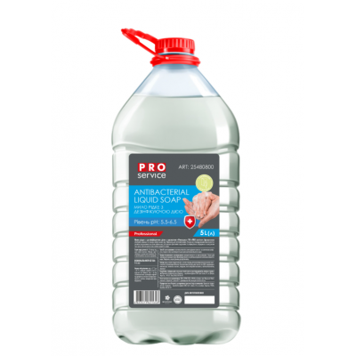 Рідке мило PRO service антибактеріальне «Ромашка», 5л Рідке мило PRO service антибактеріальне «Ромашка», 5л