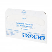 Накладки гігієнічні на унітаз 1/2 (в 1 фальц) 200 штук