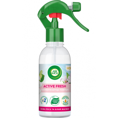 Освежитель воздуха Air Wick Свежая роса и белый жасмин 237 мл Освежитель воздуха Air Wick Свежая роса и белый жасмин 237 мл