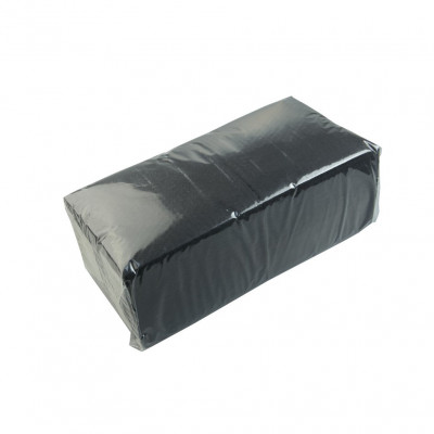 Салфетки Ruta Professional 24х24 ПП однослойные черные 300л Салфетки Ruta Professional 24х24 ПП однослойные черные 300л