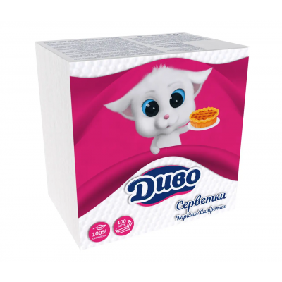 Салфетка бумажная Standart 1-слойная 24х24 см 100 листов белая барная Салфетка бумажная Standart 1-слойная 24х24 см 100 листов белая барная