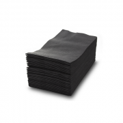 Серветки столові 1/8 2 шарові Clean Point 180 чорні