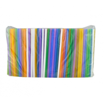 Трубочка Фреш d=6 мм 210 мм цветная 200 штук Трубочка Фреш d=6 мм 210 мм цветная 200 штук