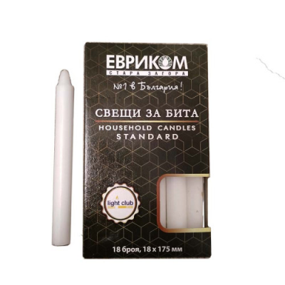Свічка 18*175 Стандарт 18шт Свічка 18*175 Стандарт 18шт