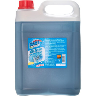 Гель для мытья унитазов Sani Silver океан 5000 мл Гель для мытья унитазов Sani Silver океан 5000 мл