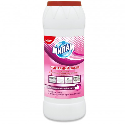 Порошок для чистки с кислородом Милам 500 г Порошок для чистки с кислородом Милам 500 г