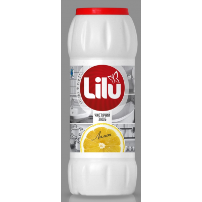 Чистящий порошок Lilu Лимон 500 г Чистящий порошок Lilu Лимон 500 г