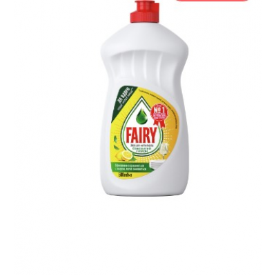 Средство для мытья посуды FAIRY Сочный лимон 500 миллилитров Средство для мытья посуды FAIRY Сочный лимон 500 миллилитров