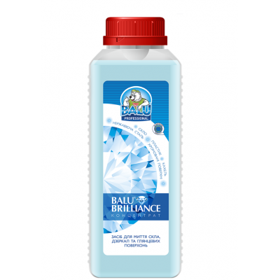 Средство для мытья стекла, зеркал и глянцевых поверхностей BALU® BRILLIANCE 1л Средство для мытья стекла, зеркал и глянцевых поверхностей BALU® BRILLIANCE 1л