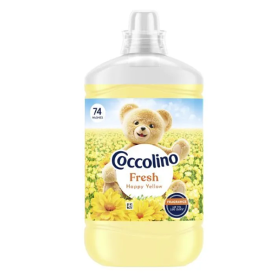 Кондиціонер для прання Coccolino Happy Yellow з нотами апельсина, жасмину та седарвудуь 1,702л Кондиціонер для прання Coccolino Happy Yellow з нотами апельсина, жасмину та седарвудуь 1,702л