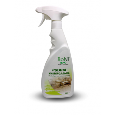 Рідина для чищення універсальна з дезінфікуючим ефектом 10 500мл Рідина для чищення універсальна з дезінфікуючим ефектом 10 500мл