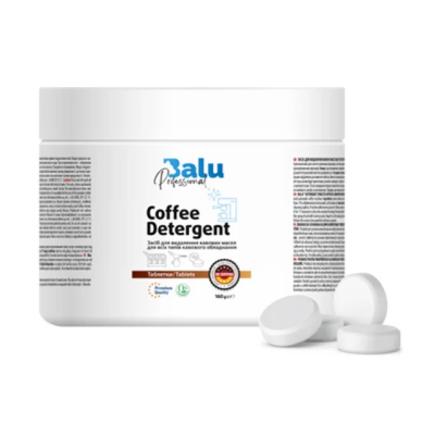 Засіб для видалення кавових олій BALU СOFFEE DETERGENT (таблетки) 160г Засіб для видалення кавових олій BALU СOFFEE DETERGENT (таблетки) 160г