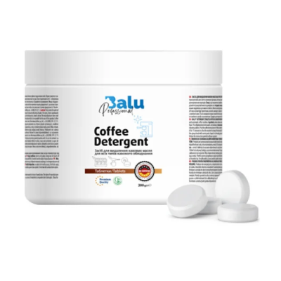 Засіб для видалення кавових олій BALU СOFFEE DETERGENT (таблетки) 160г Засіб для видалення кавових олій BALU СOFFEE DETERGENT (таблетки) 160г