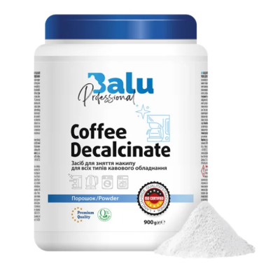Засіб для зняття кальцію BALU COFFEE DECALCINATE (порошок) 900 г Засіб для зняття кальцію BALU COFFEE DECALCINATE (порошок) 900 г