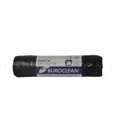 Пакеты для мусора 160л/10шт, 900х1050мм, черные, 22мкм, ПВТ (LDPE), BuroClean ECO