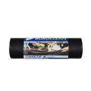 Пакеты для мусора, 240л10шт, 950*1050мм, черные, крепкие 35мкм ПВТ (LDPE), BUROCLEAN ECO