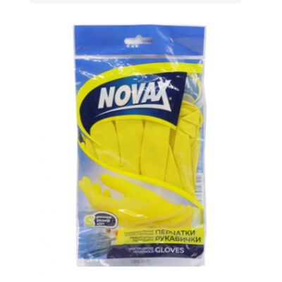 Рукавички універсальні латексні L Novax (1 пара) Рукавички універсальні латексні L Novax (1 пара)