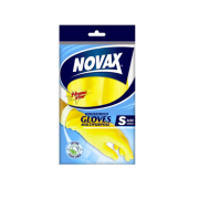 Перчатки универсальные латексные прочные S Novax(1 пара)