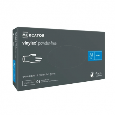 Рукавички вінілові М 1/50 пар нестирильні неприпудрені для однораз. викор. Рукавички вінілові М 1/50 пар нестирильні неприпудрені для однораз. викор.