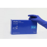 Перчатки нитриловые смотровые неприпудренные M 50 пар