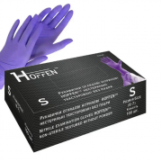 Рукавички нітрилові HOFFEN S /50 пар оглядові нестирильні не...