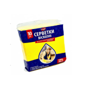 Серветки віскозна 10 шт. розмір 30*36 тм Profit Pro