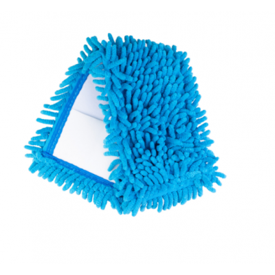 Насадка змінна для швабри з мікрофібри шиньйон "SUPER PROF" (120г) синя Насадка змінна для швабри з мікрофібри шиньйон "SUPER PROF" (120г) синя