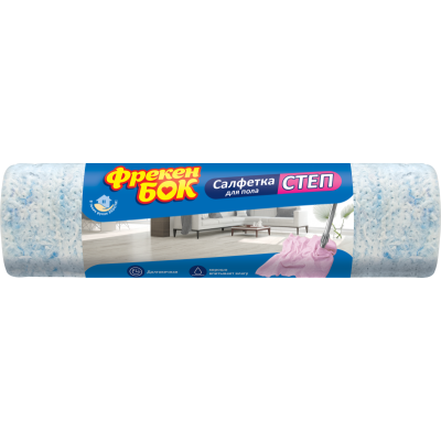 Тряпка для пола Фрекен Бок Степ 50х70 см 1 штука Тряпка для пола Фрекен Бок Степ 50х70 см 1 штука