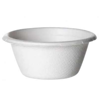 ЕКО Соусник одноразовий із цукрової тростини 60мл з кришкою (50шт/уп) ЕКО Соусник одноразовий із цукрової тростини 60мл з кришкою (50шт/уп)