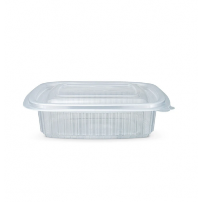 Контейнер РР напівпрозорий з кришкою, 115*95*40 мм, 375 мл 50 шт Контейнер РР напівпрозорий з кришкою, 115*95*40 мм, 375 мл 50 шт