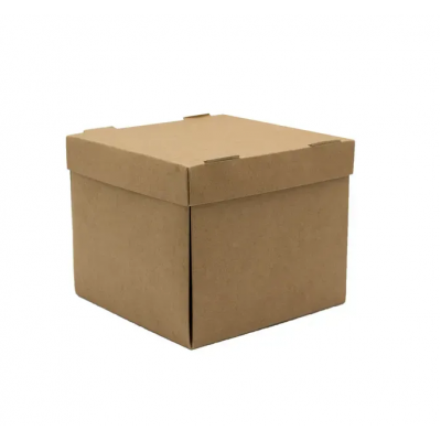 Коробка квадратна крафт + кришка 120*120*110 мм 100 шт Коробка квадратна крафт + кришка 120*120*110 мм 100 шт