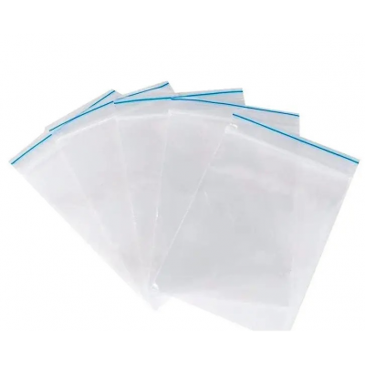 Пакет-струна 8х12 см Zip-lock 100 штук Пакет-струна 8х12 см Zip-lock 100 штук