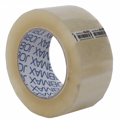 Клейкая упаковочная лента 48мм x 200ярдов х 40мкм прозрачная JOBMAX Buromax Клейкая упаковочная лента 48мм x 200ярдов х 40мкм прозрачная JOBMAX Buromax