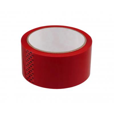 Скотч упаковочный 72 мм красный 66 м Скотч упаковочный 72 мм красный 66 м