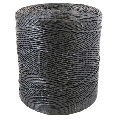 Шпагат поліпропіленовий сінов'язальний 3000 текс, 1660 метрів, чорний Шпагат поліпропіленовий сінов'язальний 3000 текс, 1660 метрів, чорний