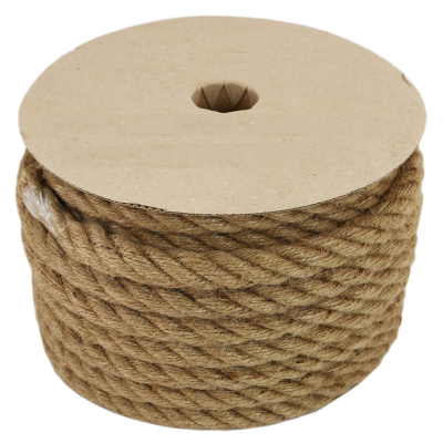 Канат джутовий Ø 18мм, бухта 25 метрів Канат джутовий Ø 18мм, бухта 25 метрів