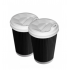 Стакани гофровані 350 мл чорний 25 шт/рук ящ/16рук Стакани гофровані 350 мл чорний 25 шт/рук ящ/16рук