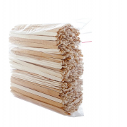 Мешалка деревянная 14 см в полиэтиленовой упаковке 800 штук