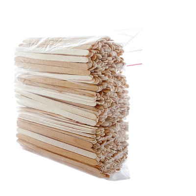 Мішалка дерев'яна 14 см в поліетиленовій упаковці 800 штук Мішалка дерев'яна 14 см в поліетиленовій упаковці 800 штук