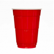 Стакани PS 400+ мл 50 штук Red Cup Huhtamaki