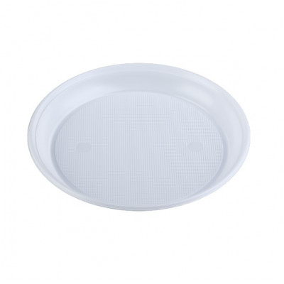 Тарелка белая d20,5 см 100 шт Тарелка белая d20,5 см 100 шт