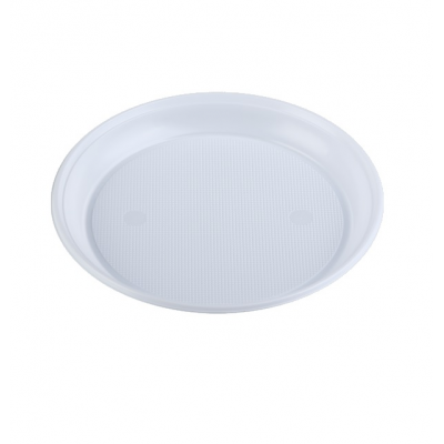 Тарелка белая d20,5 см 100 шт Тарелка белая d20,5 см 100 шт