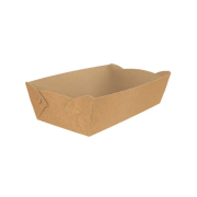 Тарілка-човник складені з ламінацією крафт 167х102 мм h=45мм...
