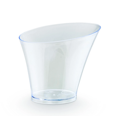 Креманка склопластик овальна прозора 65 мл 16 шт Креманка склопластик овальна прозора 65 мл 16 шт