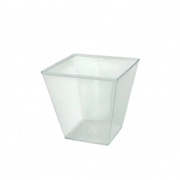 Креманка пластикова Pyramid 200мл PS (50/уп)