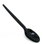 Ложка столова 18 см 100 шт чорна Преміум 1/32 PS