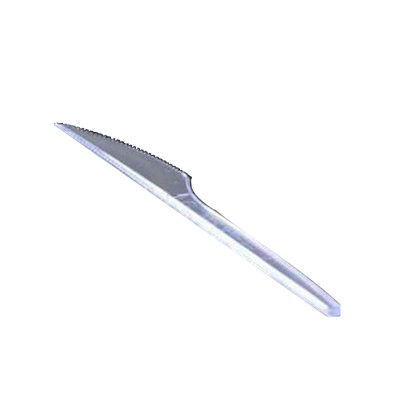 Ножи 17см 100шт прозрачные Ножи 17см 100шт прозрачные